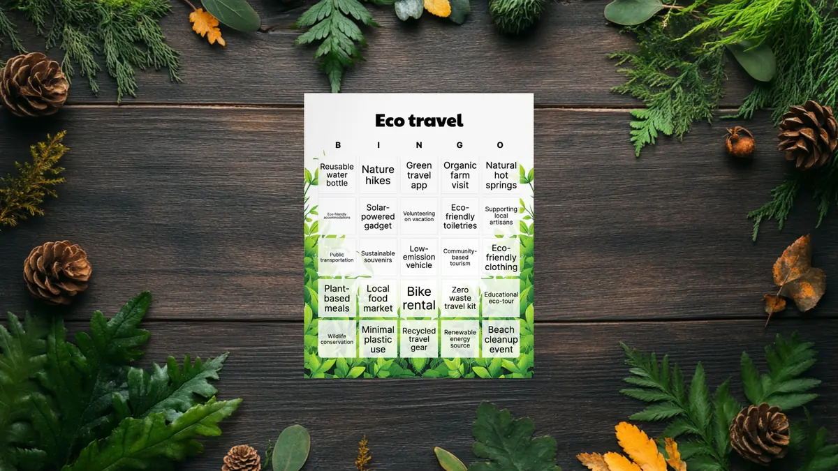 eco friendly bingo