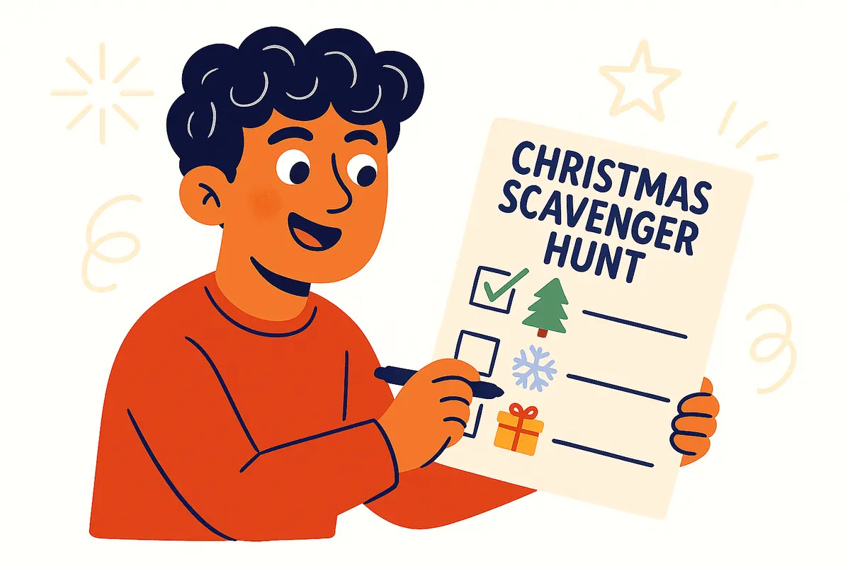 christmas scavenger hunt