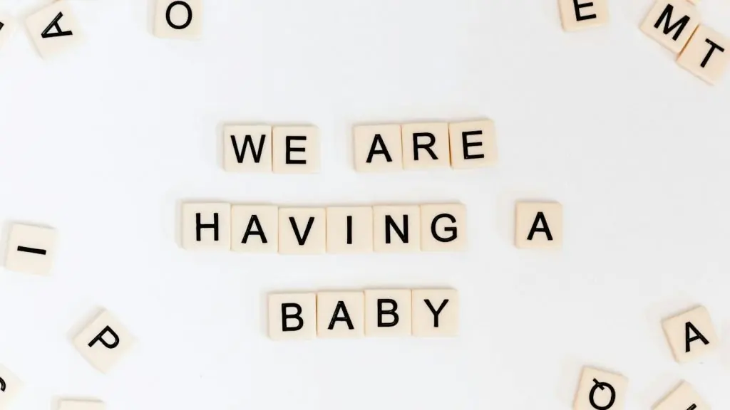 We Are Having A Baby