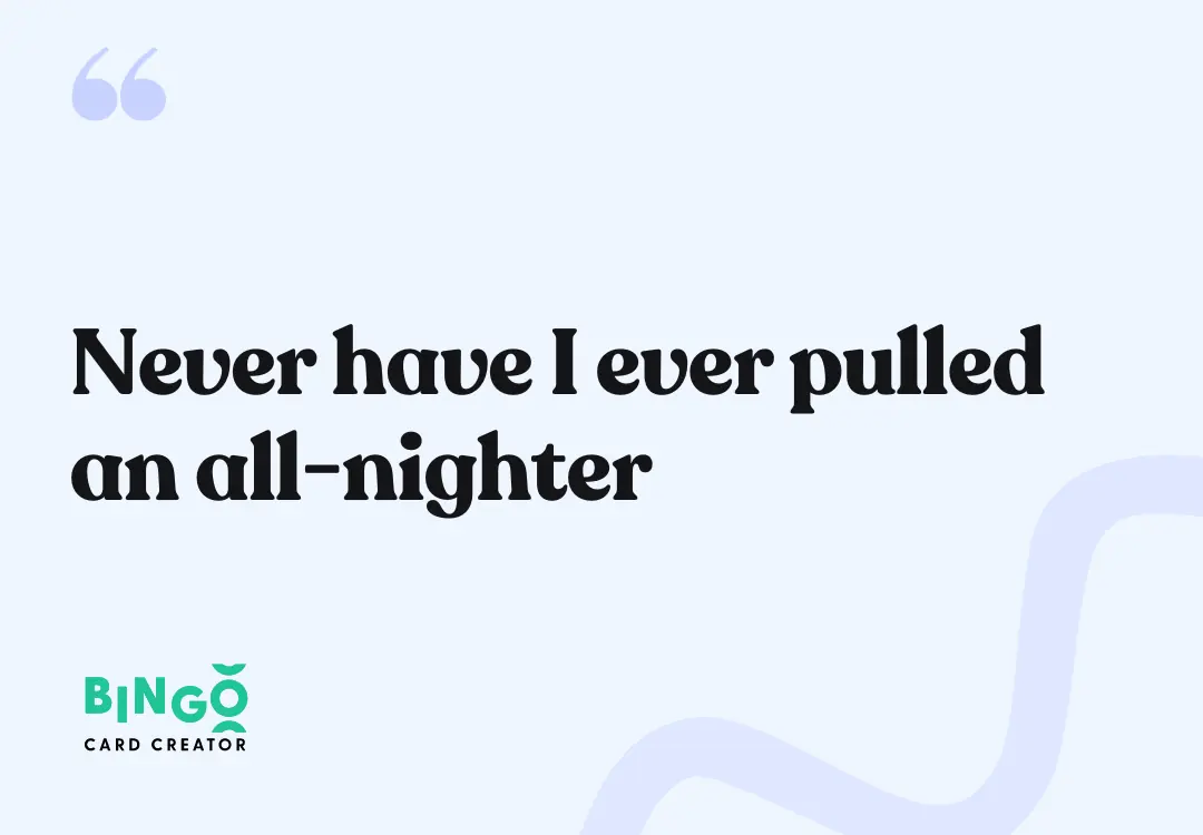 all nighter