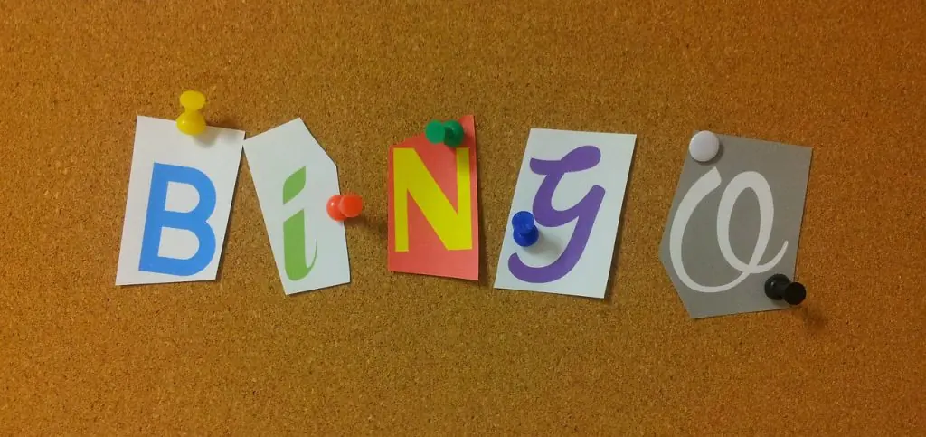 bingo letters