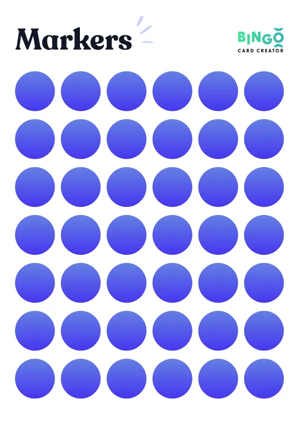 dark blue markers