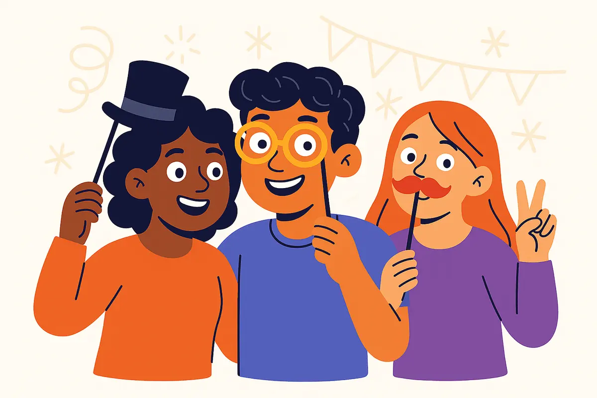 characters photo booth