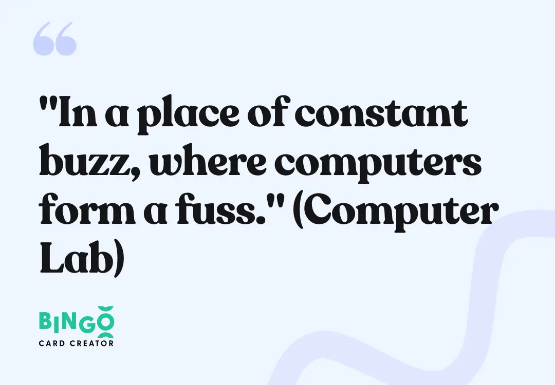 computer lab clue