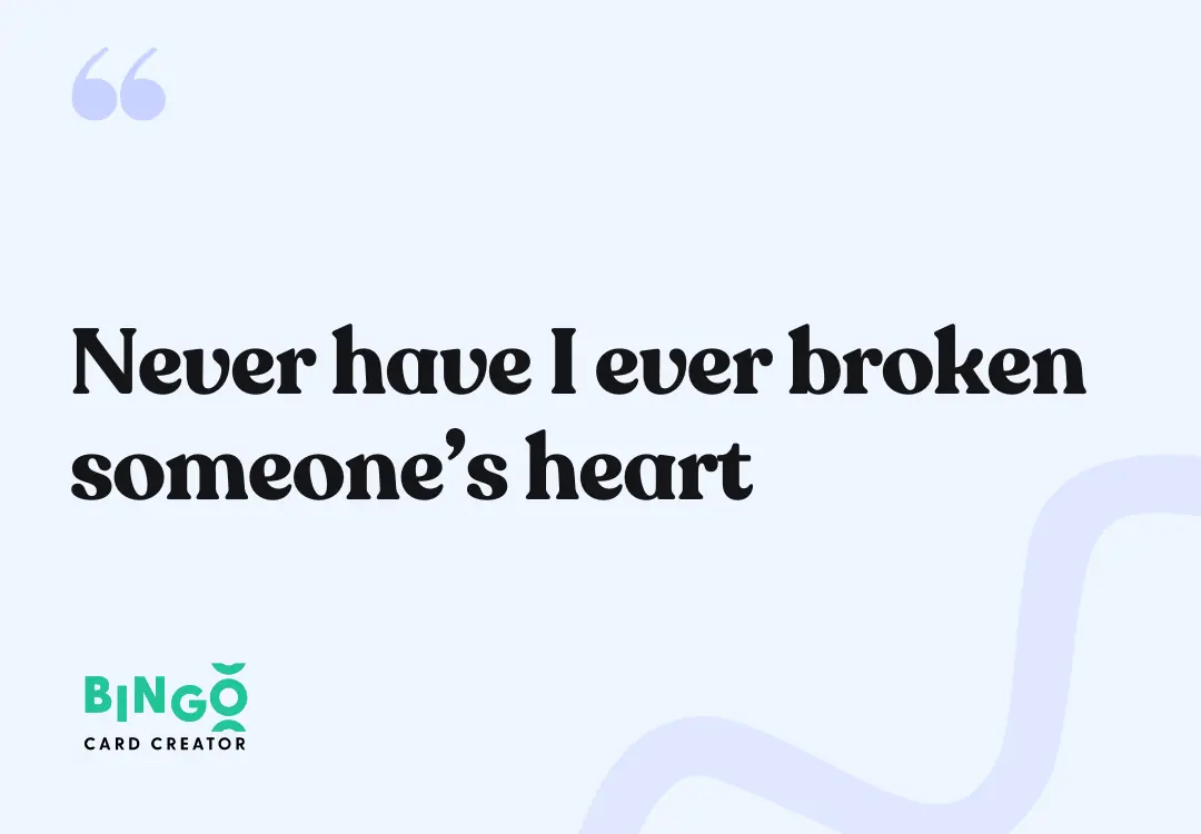 broken someones heart