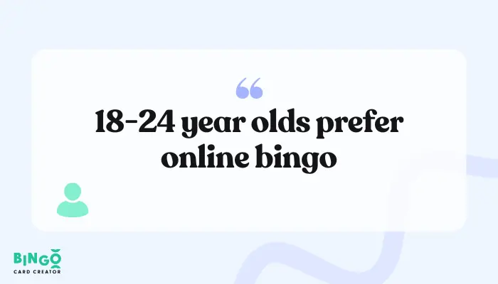 18 24 year old bingo players