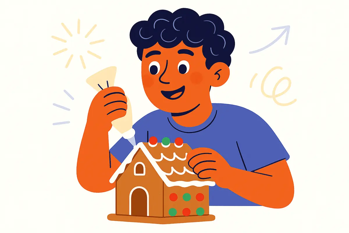 gingerbread house