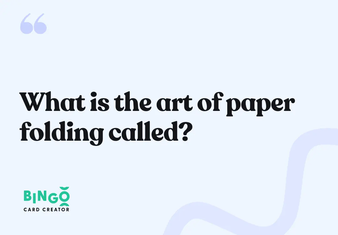 paper folding art