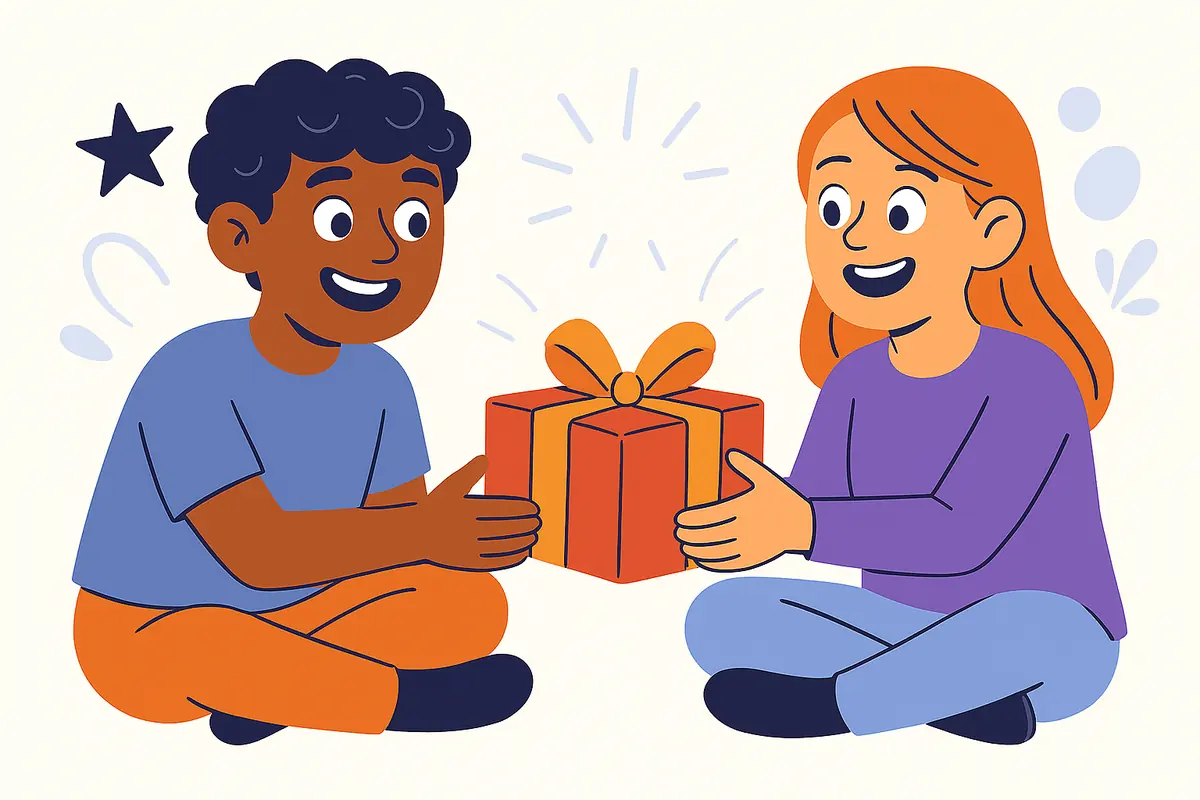 passing gift