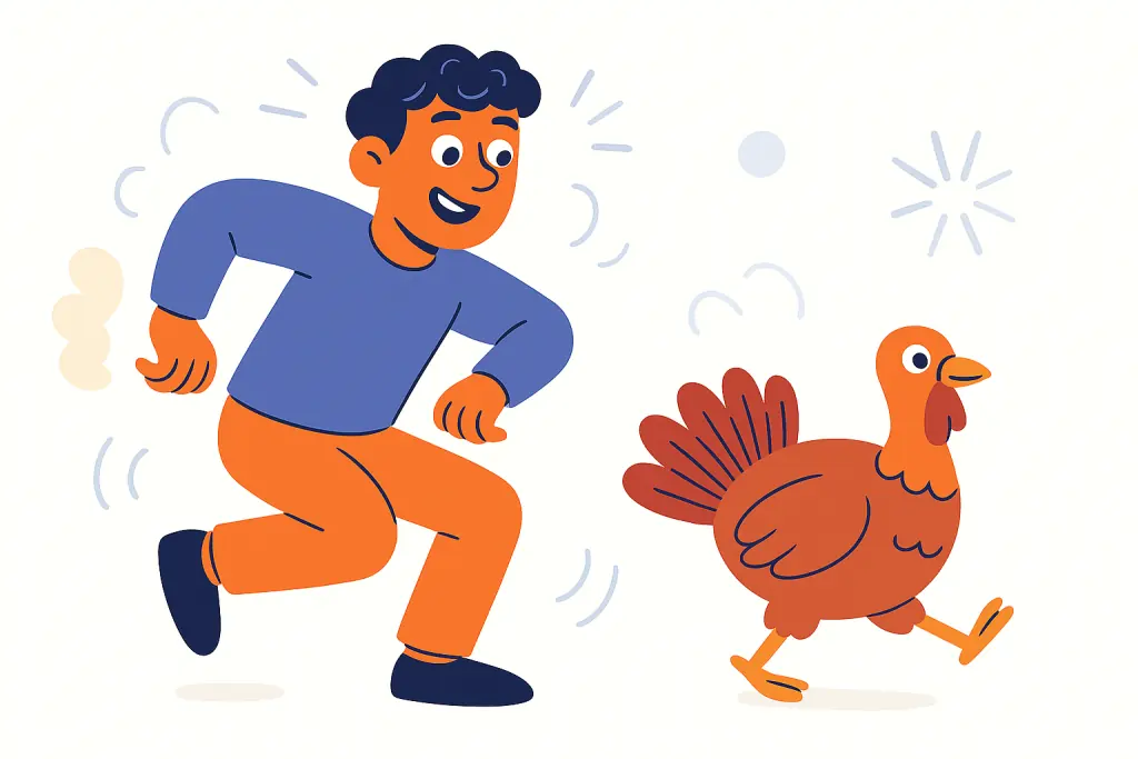 turkey waddle
