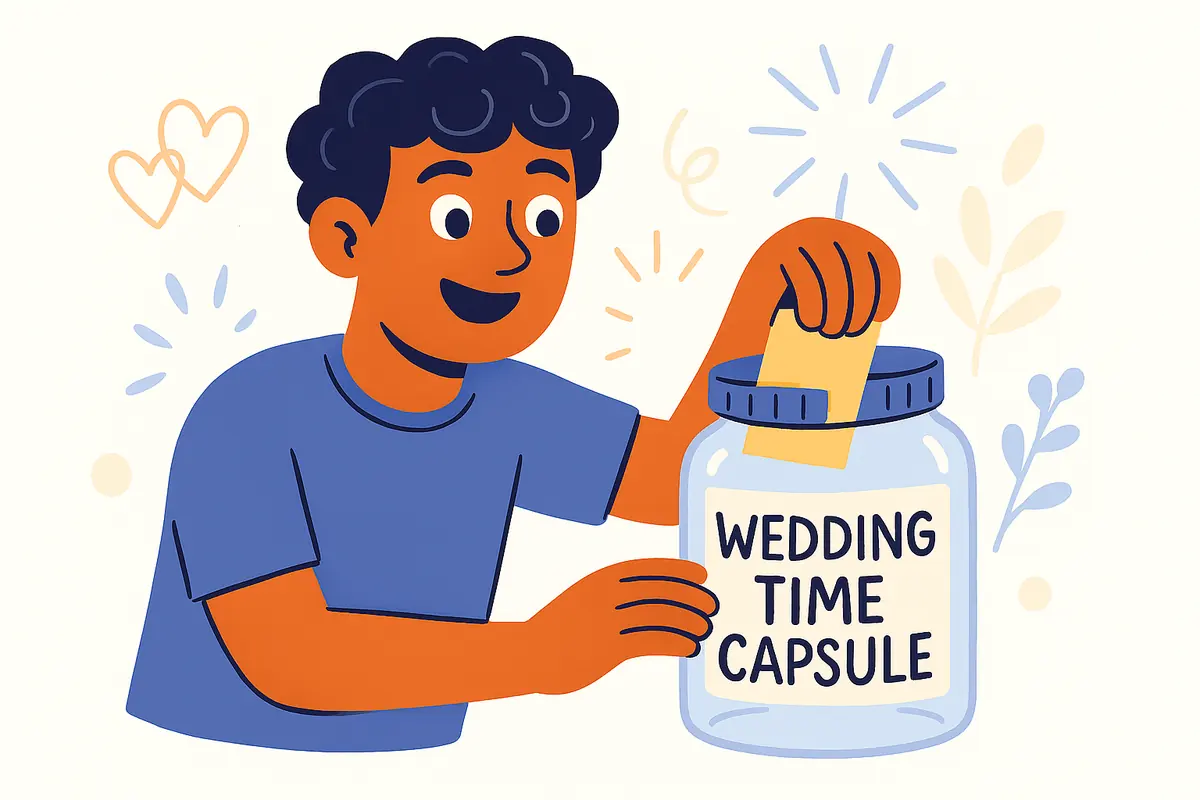 wedding time capsule
