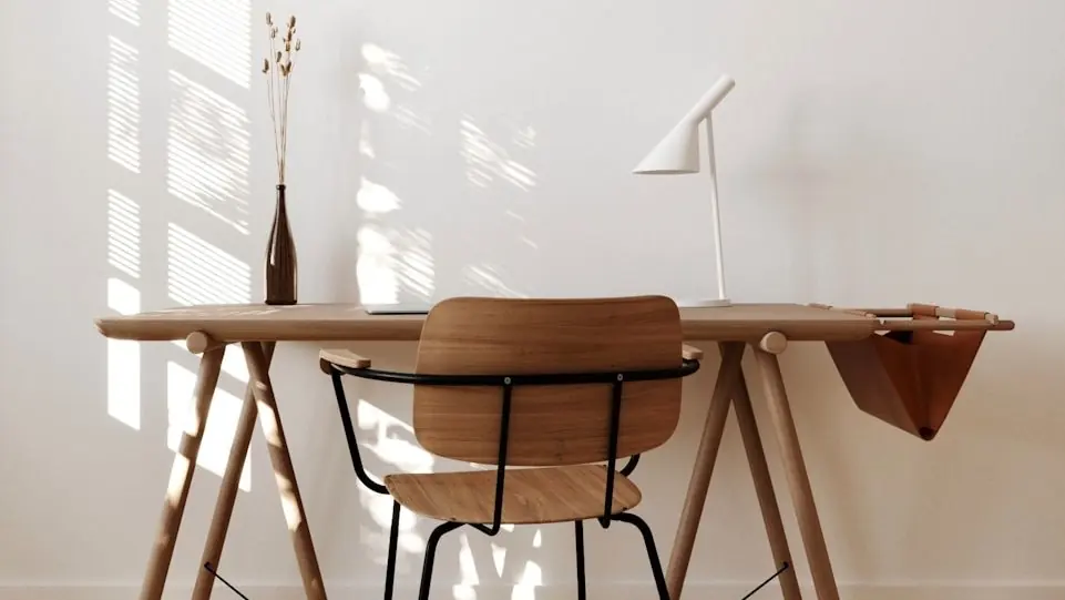 brown wooden table and chairs