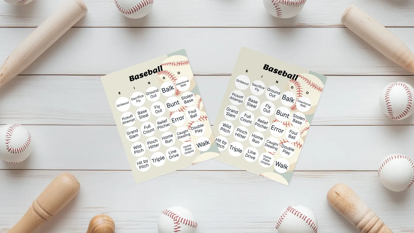 baseball bingo