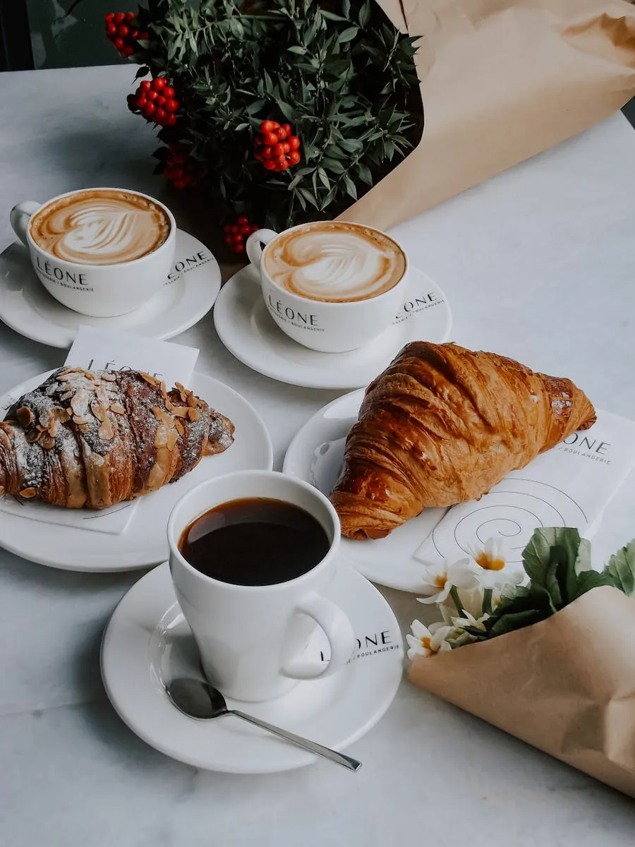 Coffees and Croissants