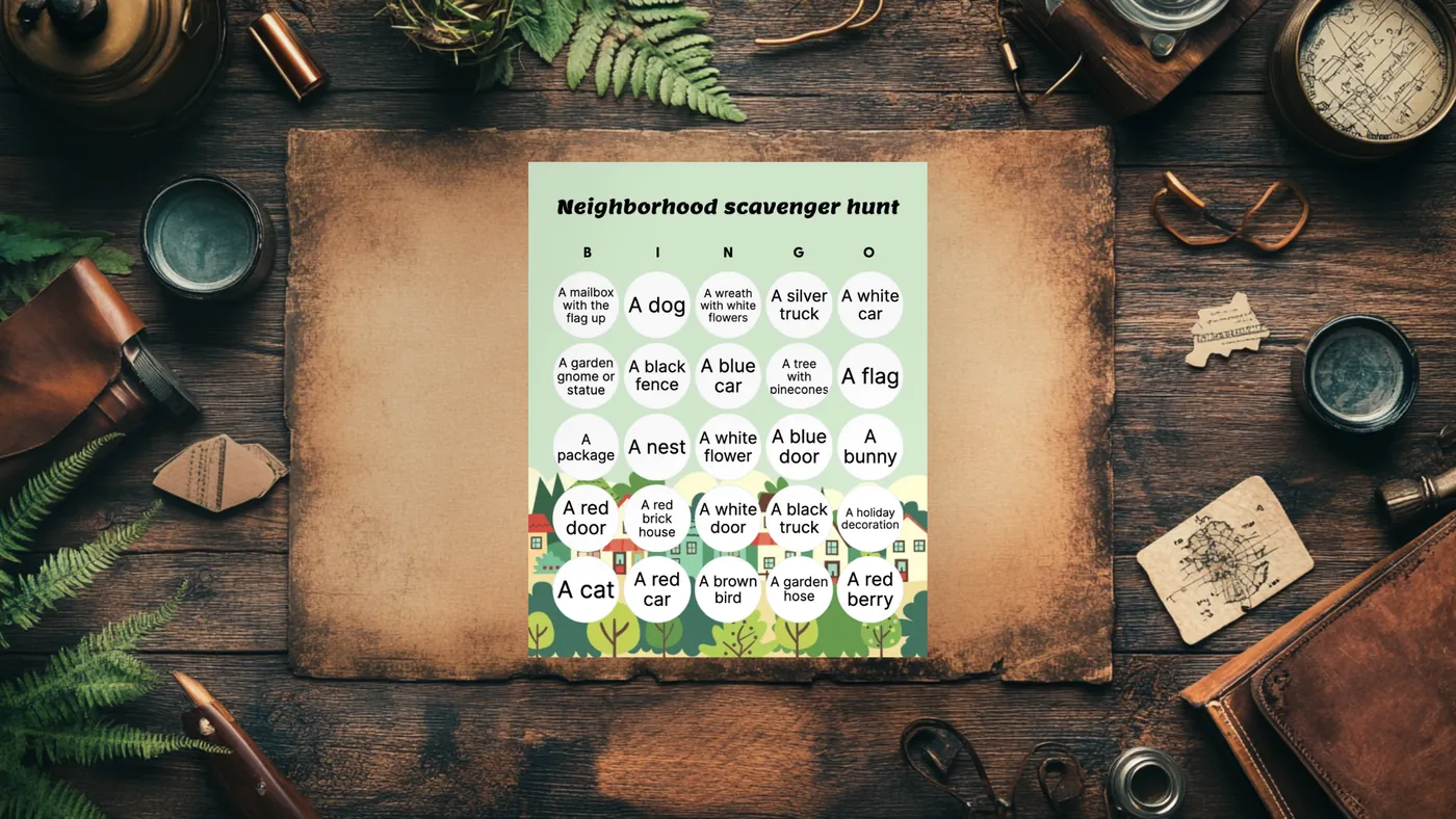 neighborhood bingo 