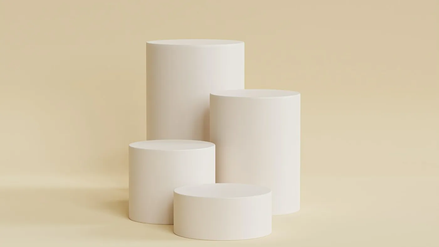 white paper roll on white table