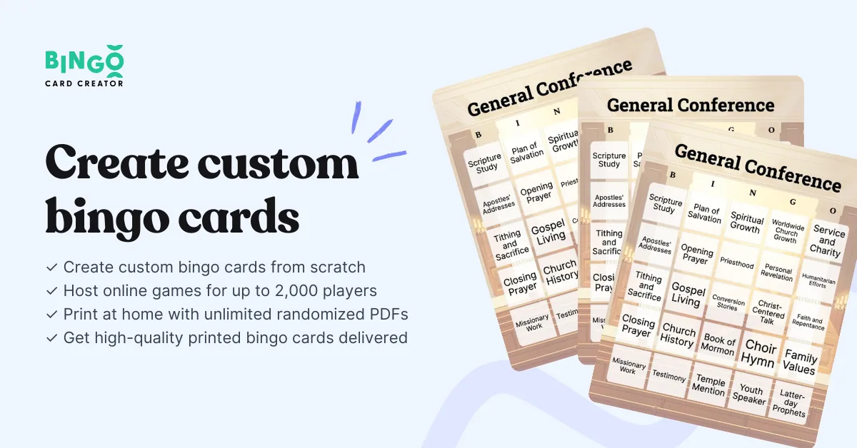 general conference stocked cards