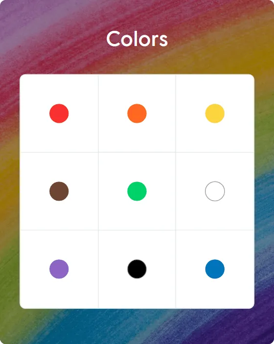 assorted color smoke