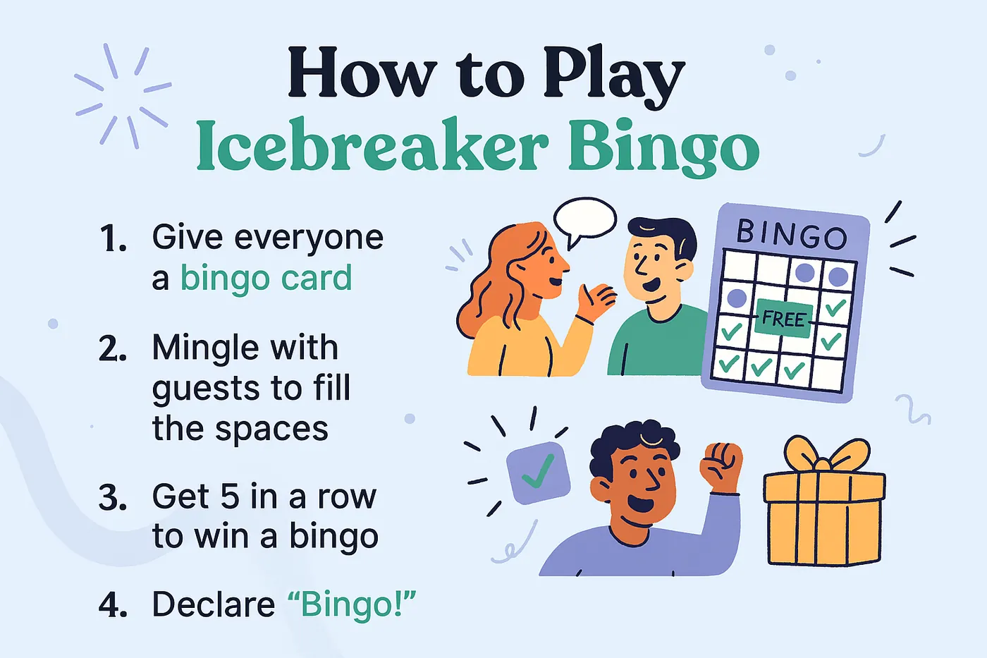 how to play icebreaker bingo