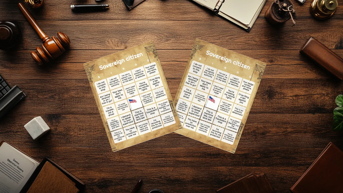 sovereign bingo flatlay