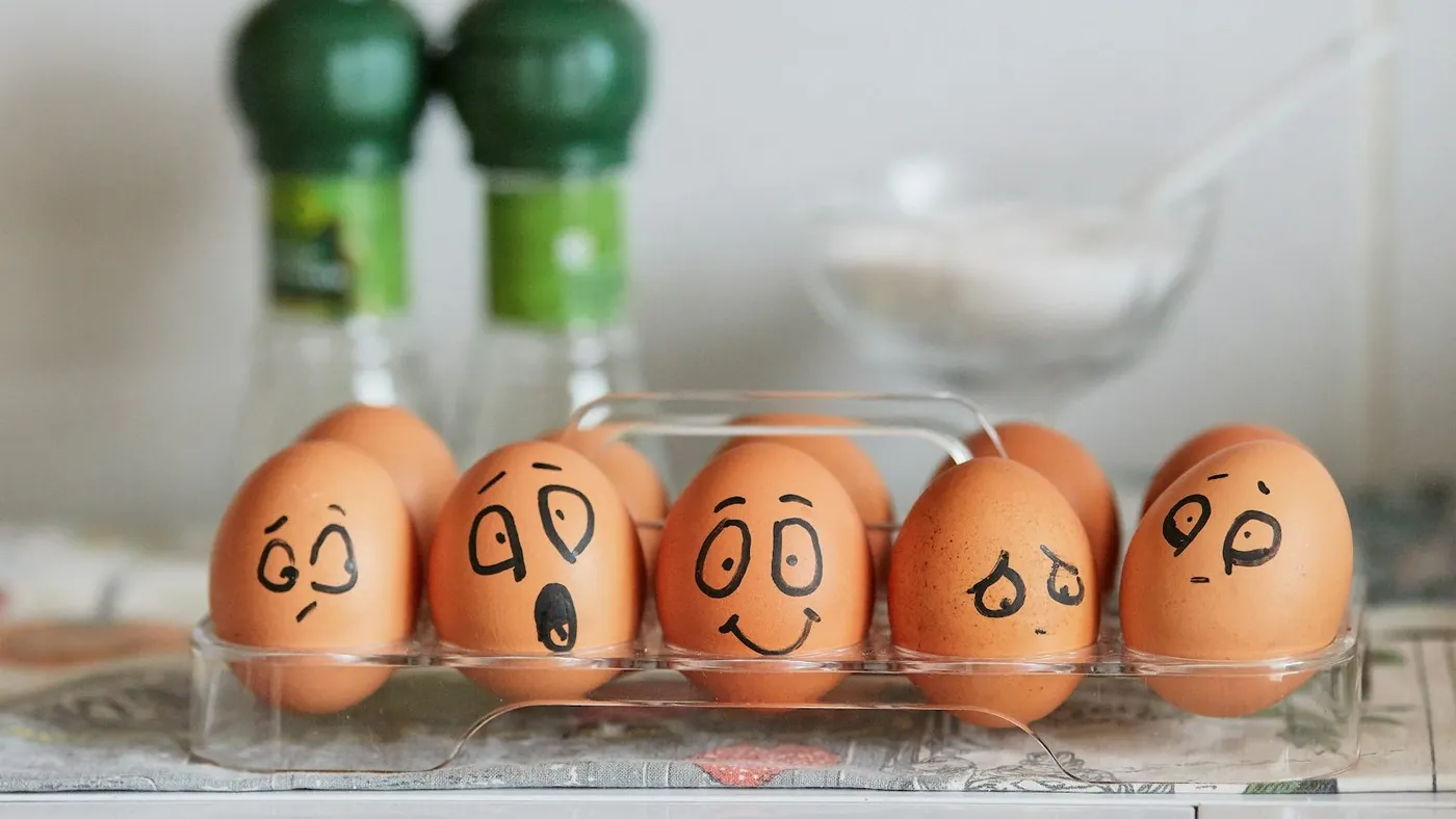 brown egg