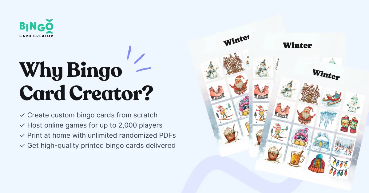 why bingo card creator